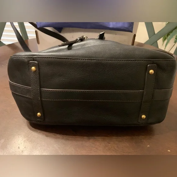 Dooney & Bourke Black Leather Crossbody Bag - Picture 5 of 13